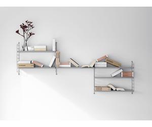 Élément individuel Échelle murale H 50 cm String Furniture Lot de 2 blanc - 7350038272416