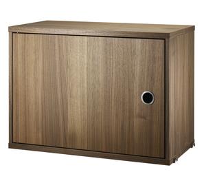 Élément individuel Élément d'armoire avec porte pivotante String Furniture Noyer - 7350038274632