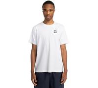 Element Joint Texture - T-Shirt à Manches Courtes - Homme - XS - Blanc.