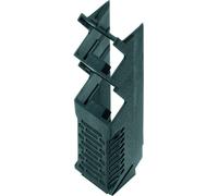 Elément latéral de boîtier pour rail Weidmüller CH20M22 S PPSC BK 2418650000 10 pc(s)