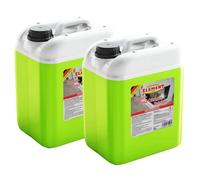 Element Lot de 2 nettoyants pour vitres de cheminée - 5 l - Nettoyant dégraissant - Dégraissant - Décapant à la suie