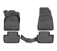 Element Lot de 4 Tapis de Sol en Caoutchouc 3D de qualité supérieure pour POLESTAR 2 à partir de 2020.