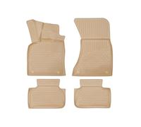 Element Lot de 4 Tapis de Sol en Caoutchouc 3D de qualité supérieure pour Porsche Macan, à partir de 2014, Europe, Beige