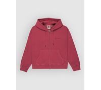 Element Lowcase Pigment Sweat à capuche zippé rouge XS