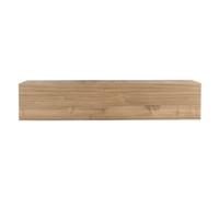 Élément mural TV horizontal en bois clair L138 cm ETERNEL
