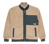Veste polaire Element Oak Sherpa beige gris - L