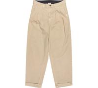 Element - Pantalon chino - Big Pleated Chino Humus pour Homme en Coton - Taille 40 - Beige Beige 40