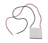 Élément Peltier thermoélectrique TEC1-12705 12 V 40 x 40 x 3,8 mm Module de refroidissement pour refroidisseur CPU Glacière de voiture Appareils de laboratoire Contrôle précis de la température