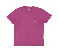 Element - Poche Pigment Tee Deep Orchid T-Shirt - Homme - Tops - Rose - Taille: L