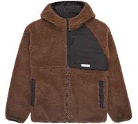 Element - Polaire zippée en sherpa - Wolfe Sherpa Java pour Homme - Taille S - Marron Marron S
