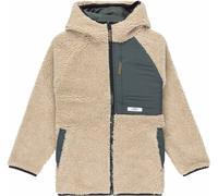 Element - Polaire zippée en sherpa - Wolfe Sherpa Youth Oat Milk - Taille Enfant 10 ans - Beige Beige 10 ans