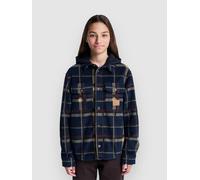 Element Polar Hooded Overshirt Kids Veste marron