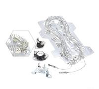 Élément pour chauffage Nickel-Chrome pour Sèche-linge pour samsung | Comprend élément DC47-00019A, thermostat, fusibles, kit complet réparation sèche-linge Samsung