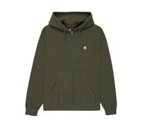 Element Icon Embroidery Sweat à capuche zippé vert S