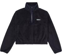 Element - Pull en sherpa à col zippé - Classic Sherpa 1/4 Zip Top W Flint Black pour Femme - Taille M - Noir Noir M