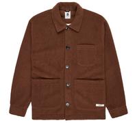 Element - Sur-chemise en sherpa - Shepherd Overshirt Java Heather pour Homme - Taille XL - Marron Marron XL