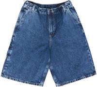 Element - Short en jean ample - Big Carpenter Denim Short Youth Mid Used en Coton - Taille Enfant 10 ans - Bleu Bleu 10 ans