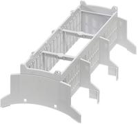 Elément supérieur de boîtier pour rail Phoenix Contact BC 161,6 OT U22 KMGY 2278526 Polycarbonate gris clair 89.7 x 161.6 x 62.2 1 pc(s)