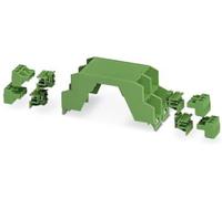 Elément supérieur de boîtier pour rail Phoenix Contact ME 35 OT-MSTBO SET 2707738 Polyamide vert 35 x 38.5 1 pc(s)
