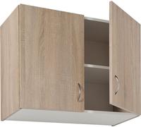 Élément supérieur de cuisine simple 80 x 60 Chêne sonoma
