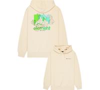 Element - Sweat à capuche en coton recyclé - New Heights Hooded Sweatshirt Oat Milk pour Homme en Coton - Taille L - Beige Beige L