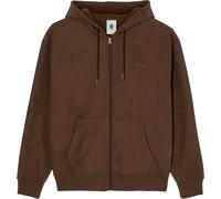 Element - Sweat à capuche en velours - Lowcase Corduroy Zipped Sweatshirt Java pour Homme - Taille M - Marron Marron M