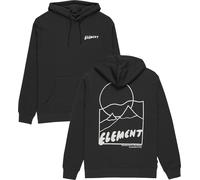 Element - Sweat à capuche - Sunrise Hooded Sweatshirt Off Black pour Homme en Coton - Taille L - Noir Noir L