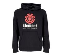 Element - Sweat à Capuche Vertical Noir avec Poche Kangourou - Homme - Sweatshirts et sweats à capuche - Noir - Taille: XS