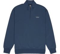 Element - Sweat à col montant zippé - Element Co Emb Quarter Zip Sweatshirt Dark Denim pour Homme en Coton - Taille M - Navy Navy M