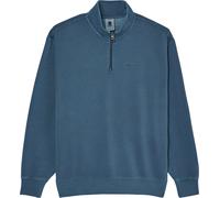 Element - Sweat à col zippé - Lowcase Pigment Quarter Zip Sweatshirt Dark Slate pour Homme en Coton - Taille M - Gris Gris M