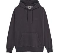Element - Sweat ample à capuche - Lowcase Pigment Hooded Sweatshirt Off Black pour Homme en Coton - Taille M - Noir Noir M