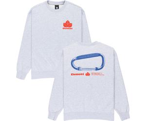 Element - Sweat épais en matériaux recyclés - Sporting Crew Mid Grey Heather pour Homme en Coton - Taille M - Gris Gris M