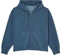 Element - Sweat zippé à capuche - Lowcase Pigment Zip Hood Sweatshirt W Dark Slate pour Femme en Coton - Taille M - Gris Gris M