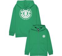 Element - Sweat zippé en coton recyclé - Seal Bp Zipped Sweatshirt Youth Fir en Coton - Taille Enfant 10 ans - Vert Vert 10 ans