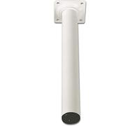 Element System 11100-00072 Pied de meuble en acier blanc Ø 30 mm Longueur 700 mm
