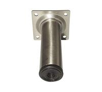Element System 11100-00176 Pied Tubulaire en Acier Rond 600 mm Longueur 30 mm Diamètre Aspect Acier Fin, 1 Pièce