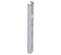 Element System 813128 Lot de 2 Rails muraux à 1 rangée, 4 Dimensions, 3 Couleurs, Longueur : 150 cm, pour système d'étagères, étagère Murale, Blanc