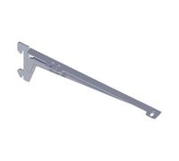 Element System DIY, Support d'angle 10300 pour rail mural blanc Quantité:1