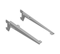 Element System DIY, support d'angle 10300 pour rail mural gris, aluminium blanc Quantité:1