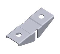 Element System DIY, Support emboîtable 11612 double face, L 45 mm acier inoxydable Quantité:1