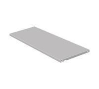 Element System Element System Tablette en acier B.800mm T.300mm STA aluminium blanc. Quantité:1