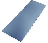 Element System Lot de 2 étagères en acier, pour rail mural et support d'étagère professionnel, blanc, 10700-00025