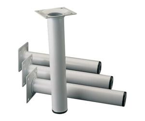 Element System Pied de meuble blanc 30mm H.400mm panneau Quantité:4