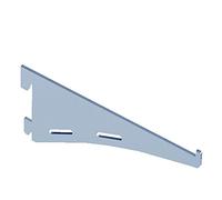 Element System Support design 10103 Longueur 350 mm Acier 1 pièce Blanc/aluminium RAL 9006 10102-00030