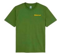 Element T-Shirts Col Joint S/S Vert Bronze - Manches Courtes Coton