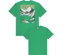 Element - T-shirt en coton biologique - Lakeside SS Tee Fir pour Homme en Coton - Taille M - Vert Vert M