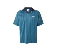 Element - T-shirt léger et respirant - Lowcase Soccer SS Tee Mallard Blue Stripes pour Homme - Taille S - Bleu Bleu S