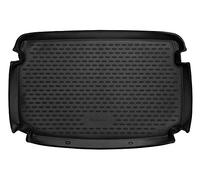 Element Tapis de Coffre Bac de Protection Antiderapant en Caoutchouc sur Mesure Audi A1 Sportback Upper Noir Ajustement mesuré au Laser personnalisé