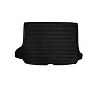 Element Tapis de Coffre Bac de Protection Antiderapant en Caoutchouc sur Mesure Audi Q2 2016-2020, Noir