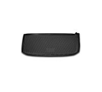 Element Tapis de Coffre Bac de Protection Antiderapant en Caoutchouc sur Mesure Honda Pilot 2012-2016 (Banquette arrière dépliée)